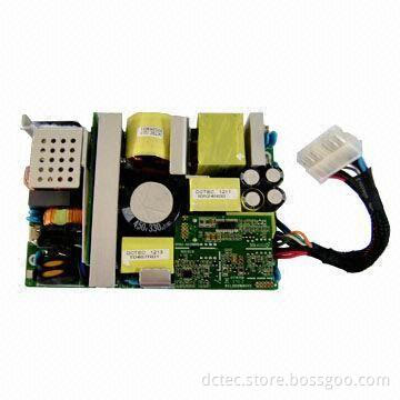 450W PoE Power Supply for HUAWEI, 90 to 300V AC Input Voltages, 12V DC/4.2A, -54.5V/7.4A Output